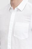 Calvin Klein Cotton Linen Chest Pocket Shirt Erkek Gömlek