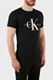 Calvin Klein Core Monogram Slim Tee Erkek Bisiklet Yaka T-Shirt