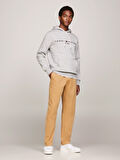 Erkek Core Tommy Logo Sweatshirt-Gri | S
