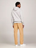 Erkek Core Tommy Logo Sweatshirt-Gri | L