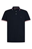 Polo Yaka Mavi Erkek T-Shirt MW0MW13080DW5