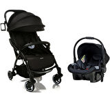 Hamilton R1 Travel Set Bebek Arabası Black