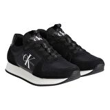 Calvin Klein Runner Sock LAceup Ny-Lth Wm Kadın Ayakkabı