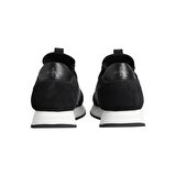 Calvin Klein Runner Sock LAceup Ny-Lth Wm Kadın Ayakkabı