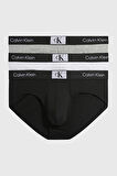 Erkek Basic 3'lü CK İmzalı Bel Bantlı Boxer - Siyah Beyaz Gri  | 2XL