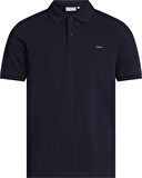 CALVIN KLEIN STRETCH PIQUE SLIM BUTTON POLO Polo Yaka T-Shirt