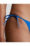 Kadın Calvin Klein Yanlardan Bağcıklı Arkası Logolu Brazillian Bikini Altı KW0KW01982
