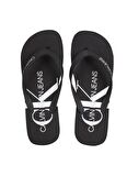 Calvin Klein Siyah Erkek Plaj Terliği BEACH SANDAL MONOGRAM TPU