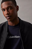 Erkek Ck Hero Logo Comfort T-Shirt - Lacivert | XS
