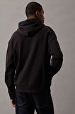 Erkek HERO Logo Relaxed Sweatshirt - Siyah | S