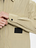 Calvin Klein Premium Essentials Zip Overshirt Gömlek 