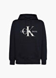 Calvin Klein Jeans Kapüşon Yaka Siyah Erkek Sweatshırt J30J320805BEH