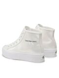 Calvin Klein Jeans Bold Vulc Flatf Mid Laceup Sneakers