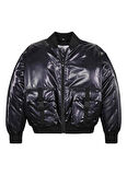 Calvin Klein Siyah Erkek Çocuk Mont IB0IB019040H8