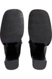 HEEL ZIP BOOT LTH WN Kadın Siyah Bot