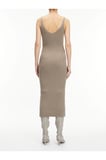 RIB KNIT SLIP DRESS