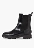 Calvin Klein Siyah Kadın Deri Bot HW0HW01699BEH