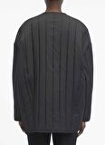 Calvin Klein Normal Siyah Kadın Ceket LW VERTICAL QUILT JACKET