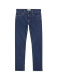 Calvin Klein Normal Bel Normal Paça Slim Fit Erkek Denim Pantolon K10K1123741BJ,