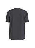 Calvin Klein Jeans Baskılı Koyu Gri Erkek T-Shirt J30J320806PSM
