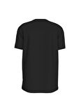Calvin Klein Jeans Düz Siyah Erkek T-Shirt J30J325268BEH