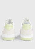 Calvin Klein Beyaz Kadın Süet Sneaker YW0YW0144602U
