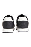 Erkek Marka Logolu Şık Görünüşlü Deri  Gündelik Kullanıma Uygun Siyah Sneaker YM0YM00863-0GM