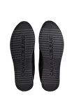 Erkek Marka Logolu Şık Görünüşlü Deri  Gündelik Kullanıma Uygun Siyah Sneaker YM0YM00863-0GM