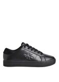 Calvin Klein Siyah Erkek Deri Sneaker CLASSIC CUPSOLE LOW ML LTH