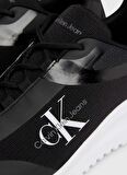 Calvin Klein Siyah - Beyaz Erkek Sneaker EVA RUNNER LOW LACE ML MIX
