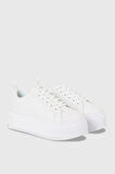 Calvin Klein Bold Flat Low Laceup Lth In Kadın Sneaker Ayakkabı