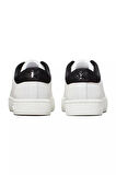 Kadın CLASSIC CUPSOLE LOWLACEUP LTH WN Sneaker-Beyaz-Siyah | 39