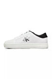 Kadın CLASSIC CUPSOLE LOWLACEUP LTH WN Sneaker-Beyaz-Siyah | 40