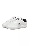 Kadın CLASSIC CUPSOLE LOWLACEUP LTH WN Sneaker-Beyaz-Siyah | 40