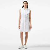 Calvin Klein SLEEVELESS COTTON SHIRT DRESS Elbise