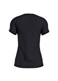 Calvin Klein Jeans Bisiklet Yaka Baskılı Siyah Kadın T-Shirt J20J2223430GO
