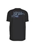 Calvin Klein Jeans Düz Siyah Erkek T-Shirt J30J325197BEH