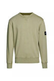 WASHED BADGE CREW NECK