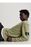 WASHED BADGE CREW NECK