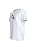 Calvin Klein Jeans Baskılı Beyaz Erkek T-Shirt J30J325190YAF