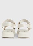 Calvin Klein Bej Kadın Sandalet YW0YW01353ACF
