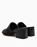 Calvin Klein Heel Mule 45mm Mono Jacq Kadın Sandalet