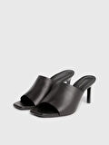 Calvin Klein HEEL MULE 70 LTH Deri Sandalet Terlik