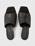 Calvin Klein HEEL MULE 70 LTH Deri Sandalet Terlik