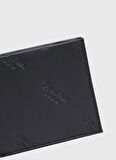 Calvin Klein Siyah Erkek Cüzdan LOGO PRINT BIFOLD ID