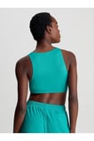 CROP TOP, D09 Kadın Yeşil Bralet