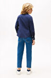 Erkek Çocuk Solid Stretch Poplin Gömlek - Lacivert | 14 Yaş