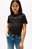 Unisex Çocuk Th Essential Cotton T-Shirt - Siyah | 8 Yaş