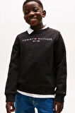 Unisex Çocuk Th Essential Sweatshirt - Siyah | 7 Yaş