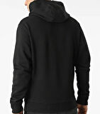 tommy hilfiger Yuvarlak Grafikli Kapüşonlu Sweatshirt 3288 Siyah